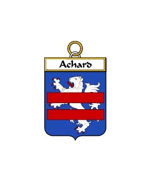 French/A/Achard-Crest-Coat-of-Arms