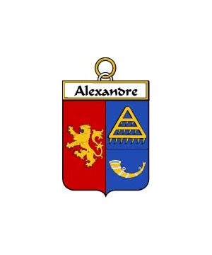 French/A/Alexandre-Crest-Coat-of-Arms
