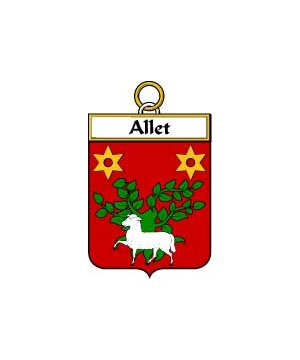 French/A/Allet-Crest-Coat-of-Arms