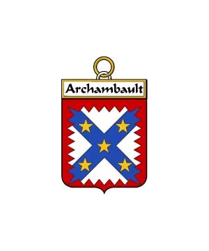 French/A/Archambault-Crest-Coat-of-Arms
