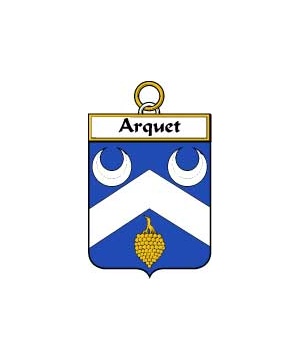 French/A/Arquet-Crest-Coat-of-Arms