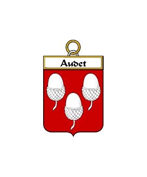 French/A/Audet-Crest-Coat-of-Arms