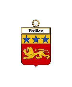 French/B/Baillon-Crest-Coat-of-Arms