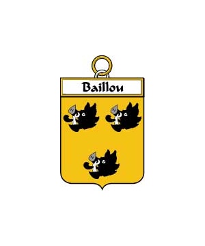 French/B/Baillou-Crest-Coat-of-Arms