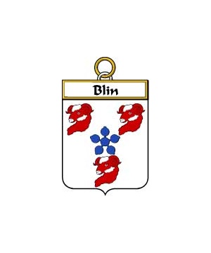 French/B/Blin-Crest-Coat-of-Arms