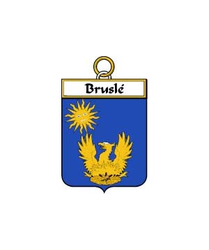French/B/Brusle-Crest-Coat-of-Arms