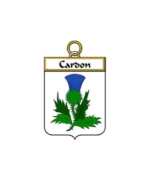 French/C/Cardon-Crest-Coat-of-Arms