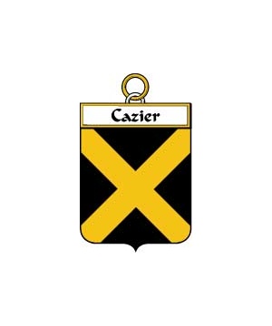 French/C/Cazier-Crest-Coat-of-Arms