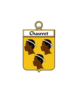 French/C/Chauvet-Crest-Coat-of-Arms