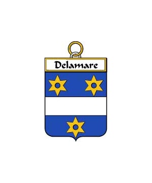 French/D/Delamare-(Mare-de-la)-Crest-Coat-of-Arms