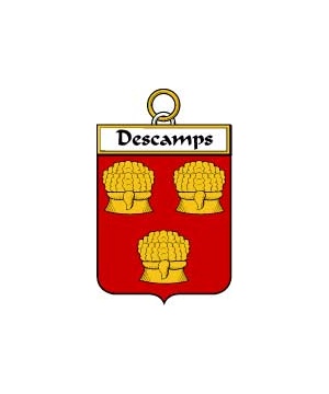 French/D/Descamps-(Camps-des)-Crest-Coat-of-Arms