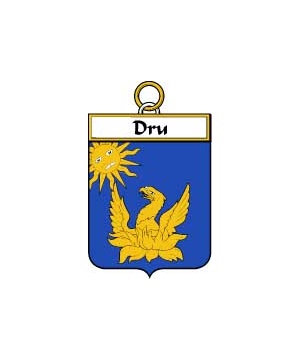 French/D/Dru-Crest-Coat-of-Arms