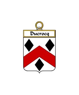 French/D/Ducrocq-(Crocq-du)-Crest-Coat-of-Arms