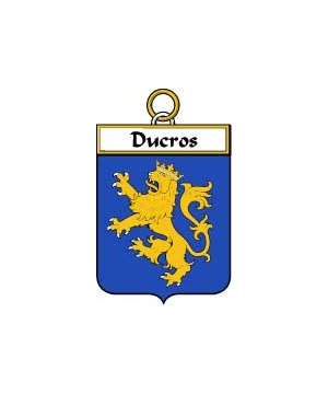 French/D/Ducros-(Cros-du)-Crest-Coat-of-Arms