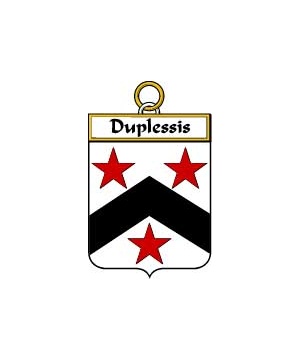 French/D/Duplessis-Crest-Coat-of-Arms