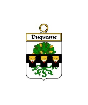 French/D/Duquesne-Crest-Coat-of-Arms