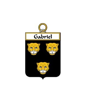French/G/Gabriel-Crest-Coat-of-Arms