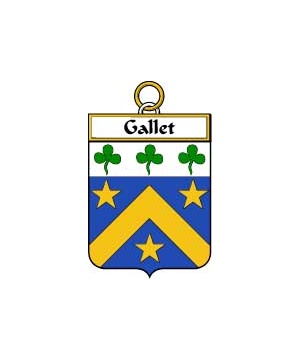 French/G/Gallet-Crest-Coat-of-Arms