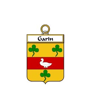 French/G/Garin-Crest-Coat-of-Arms