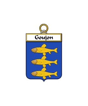 French/G/Goujon-Crest-Coat-of-Arms