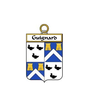 French/G/Guignard-Crest-Coat-of-Arms