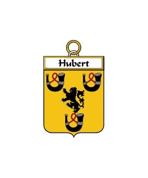 French/H/Hubert-Crest-Coat-of-Arms