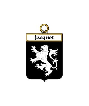 French/J/Jacquot-Crest-Coat-of-Arms