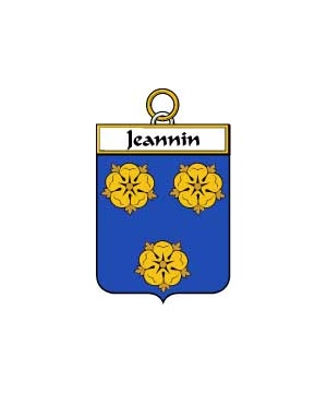 French/J/Jeannin-Crest-Coat-of-Arms