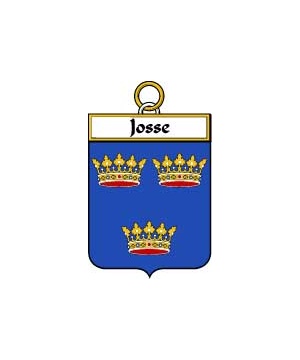 French/J/Josse-Crest-Coat-of-Arms