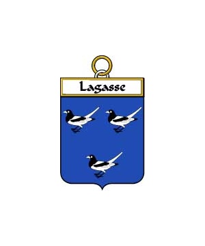 French/L/Lagasse-Crest-Coat-of-Arms