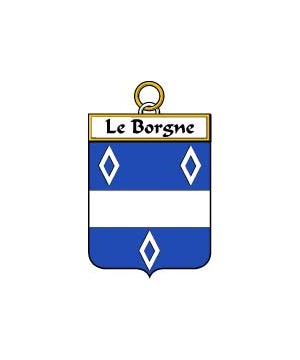 French/L/Le-Borgne-(borgne-le)-Crest-Coat-of-Arms