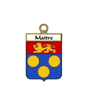 French/M/Maitre-Crest-Coat-of-Arms