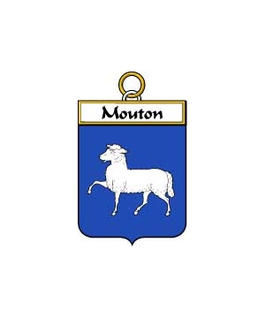 French/M/Mouton-Crest-Coat-of-Arms