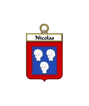 French/N/Nicolas-Crest-Coat-of-Arms