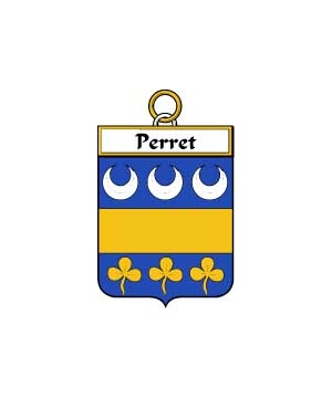 French/P/Perret-Crest-Coat-of-Arms