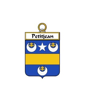 French/P/Petitjean-Crest-Coat-of-Arms