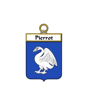French/P/Pierrot-Crest-Coat-of-Arms