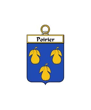French/P/Poirier-Crest-Coat-of-Arms