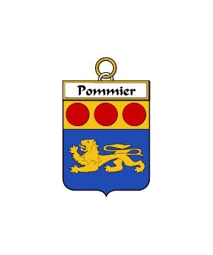 French/P/Pommier-or-Paulmier-Crest-Coat-of-Arms