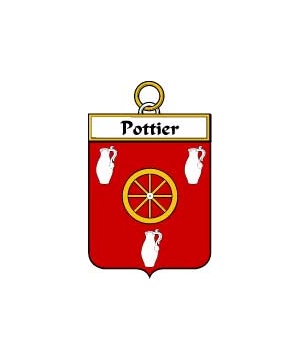 French/P/Pottier-Crest-Coat-of-Arms