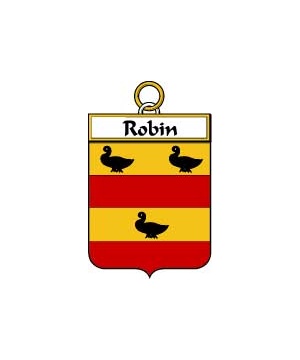 French/R/Robin-Crest-Coat-of-Arms