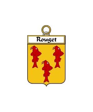 French/R/Rouget-Crest-Coat-of-Arms