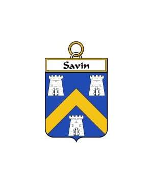 French/S/Savin-Crest-Coat-of-Arms