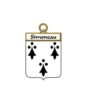 French/S/Simoneau-Crest-Coat-of-Arms