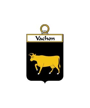 French/V/Vachon-Crest-Coat-of-Arms