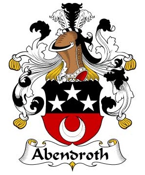 German/A/Abendroth-Crest-Coat-of-Arms