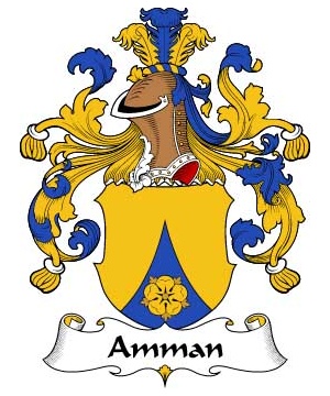 German/A/Amman-Crest-Coat-of-Arms