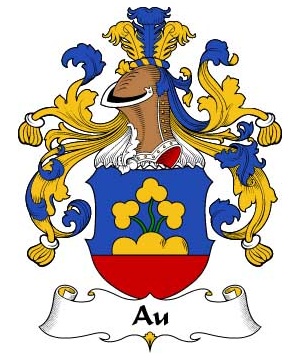 German/A/Au-(Von-der)-Crest-Coat-of-Arms