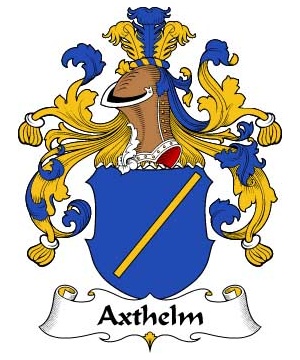 German/A/Axthelm-Crest-Coat-of-Arms