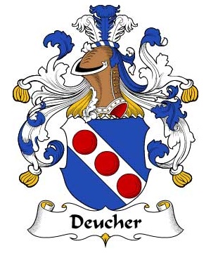 German/D/Deucher-Crest-Coat-of-Arms
